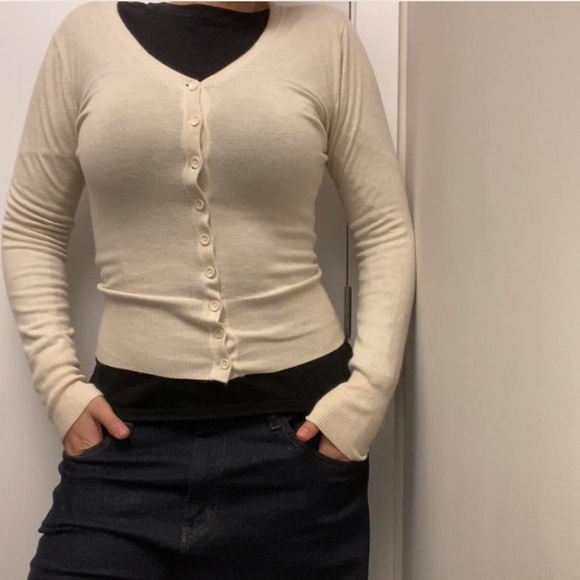 Cream cardigan - Picture 2 of 3